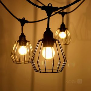 Abat-jour pour CRETE LS D1 noir 5 pcs Kobi Design