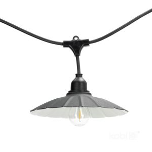 Abat-jour pour CRETE LS M1 noir 5 pièces Kobi Design