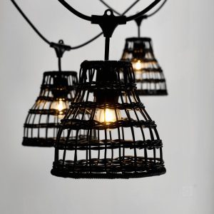 Abat-jour pour CRETE LS R2 noir 5 pcs Kobi Design