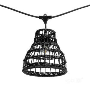 Abat-jour pour CRETE LS R2 noir 5 pcs Kobi Design