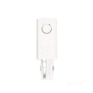 Alimentation pour rail à 3 circuits GAUCHE blanc Kobi