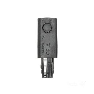 Alimentation pour rail à 3 circuits GAUCHE noir Kobi