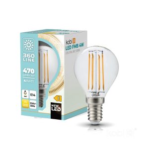 Ampoule à filament LED FMB E14 4W 3000K Kobi 360 Line