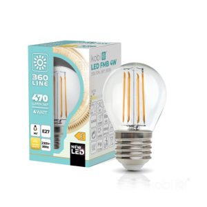 Ampoule à filament LED FMB E27 4W 3000K Kobi 360 Line