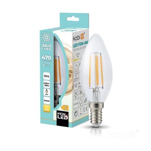 Ampoule à filament LED FSW E14 4W 3000K Kobi 360 Line