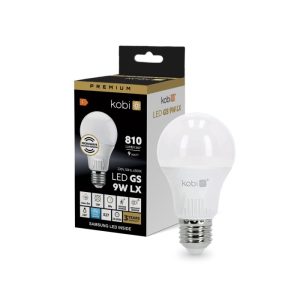 Ampoule LED avec détecteur de mouvement GS 9W E27 6500K LX Kobi Premium
