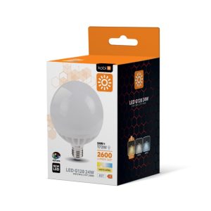 Ampoule LED G120 24W E27 3000K Kobi