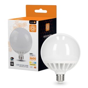 Ampoule LED G120 24W E27 3000K Kobi