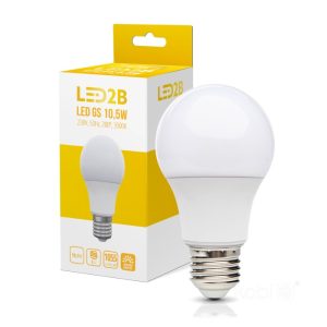 Ampoule LED GS 10,5W E27 3000K LED2B