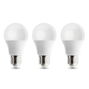 Ampoule LED GS 10W E27 3000K, paquet de 3 LED2B
