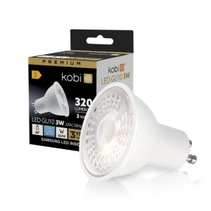 Ampoule LED GU10 3W 6200K Kobi Premium