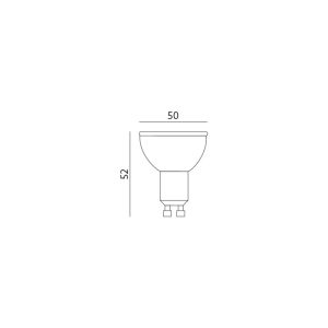 Ampoule LED GU10 4W 4000K Kobi Premium