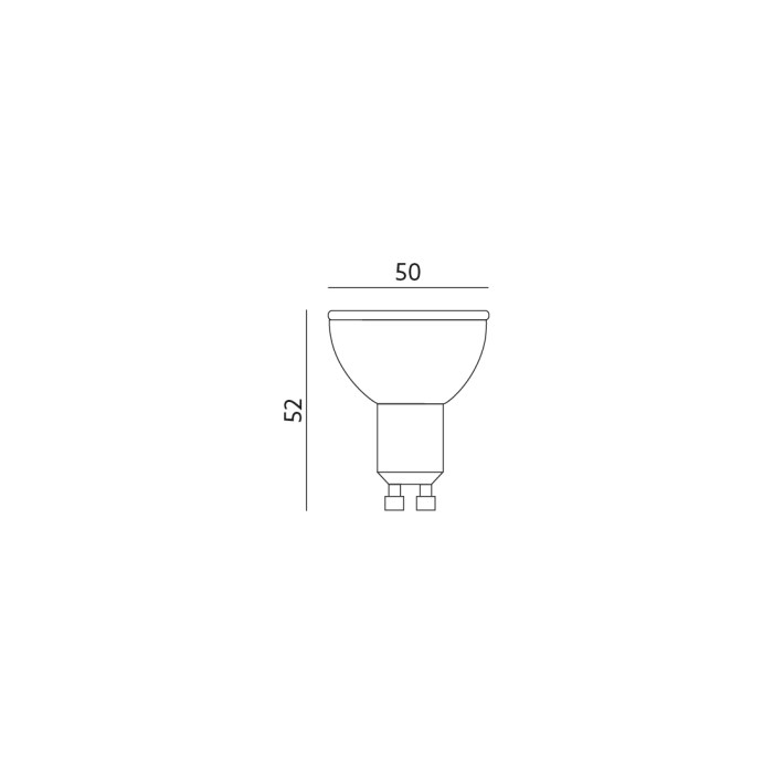 Ampoule LED GU10 4W 4000K Kobi Premium