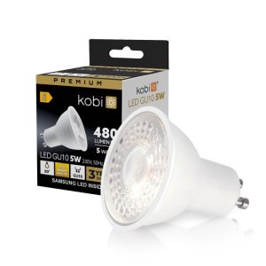 Ampoule LED GU10 5W 3000K Kobi Premium