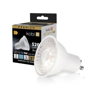 Ampoule LED GU10 5W 6500K Kobi Premium