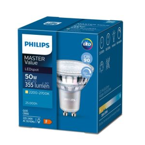 Ampoule LED GU10 6,2W 4000K MasLed