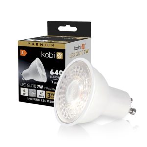 Ampoule LED GU10 7W 4000K Kobi Premium