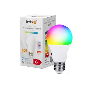 Ampoule LED intelligente GS 9,5W E27 RGB WW WIFI Kobi