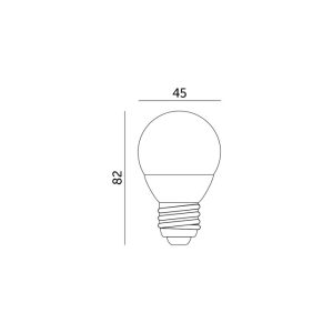 Ampoule LED MB 6W E27 6000K Kobi