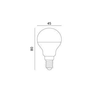 Ampoule LED MB 7W E14 3000K LED2B