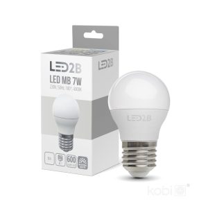 Ampoule LED MB 7W E27 4000K LED2B