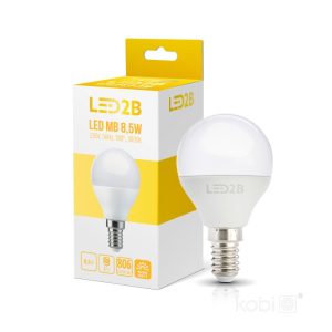 Ampoule LED MB 8,5W E14 3000K LED2B