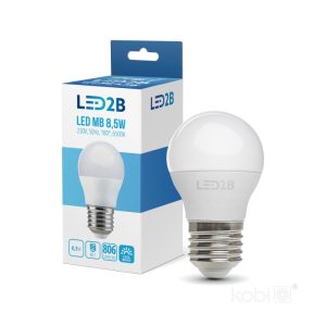 Ampoule LED MB 8,5W E27 6500K LED2B