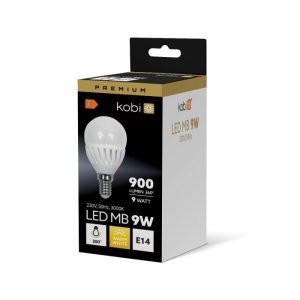 Ampoule LED MB 9W E14 3000K Kobi Premium