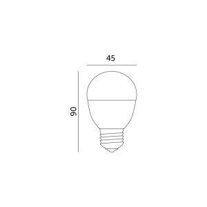 Ampoule LED MB 9W E27 3000K WW Kobi Premium