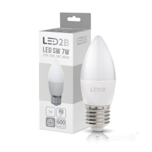 Ampoule LED SW 7W E27 4000K LED2B