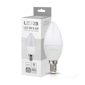 Ampoule LED SW 8,5W E14 4000K LED2B