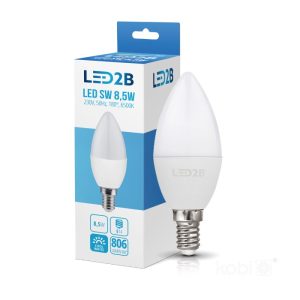 Ampoule LED SW 8,5W E14 6500K LED2B