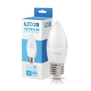 Ampoule LED SW 8.5W E27 6500K LED2B