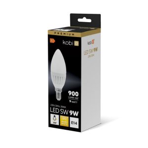 Ampoule LED SW 9W E14 3000K Kobi Premium