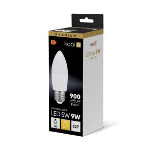 Ampoule LED SW 9W E27 3000K Kobi Premium