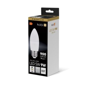 Ampoule LED SW 9W E27 4000K Kobi Premium