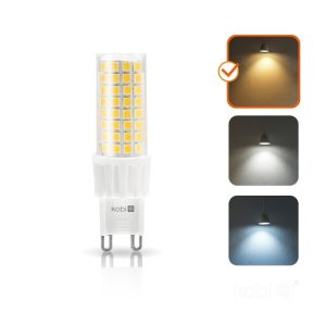 Ampoules LED G9 6W 3000K Kobi
