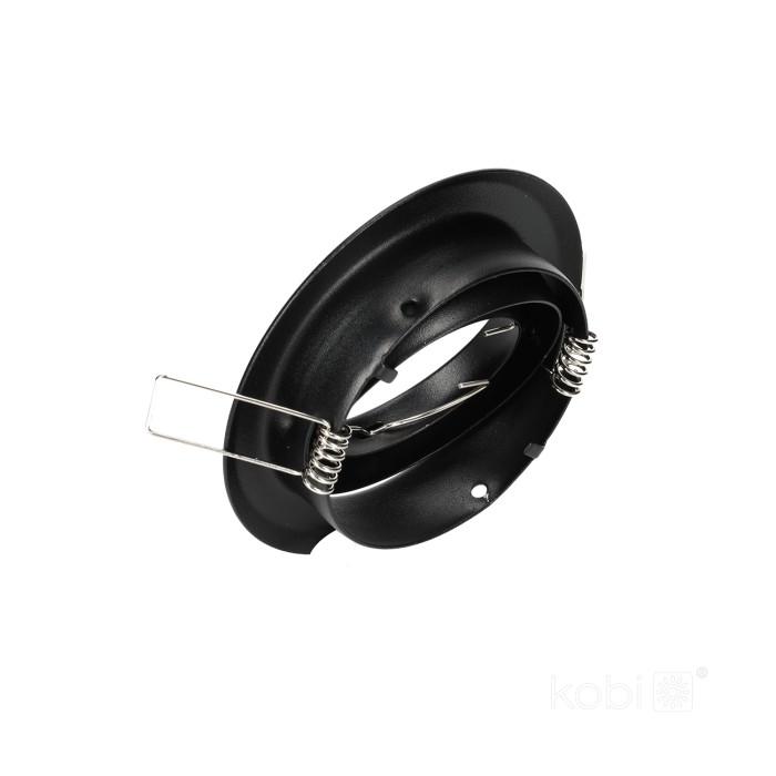 Anneau de downlight OH15 noir mat Kobi