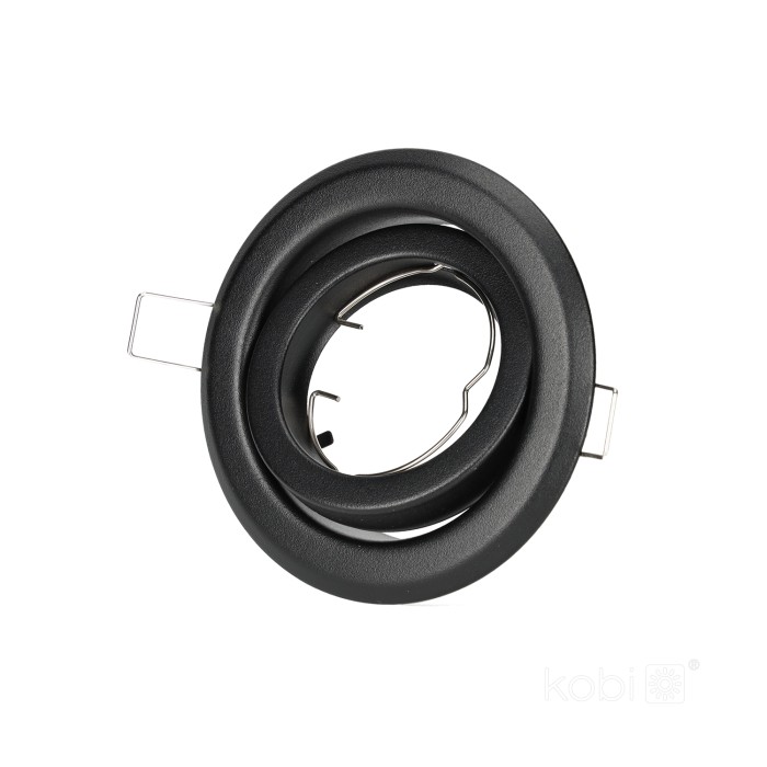 Anneau de downlight OH15 noir mat Kobi