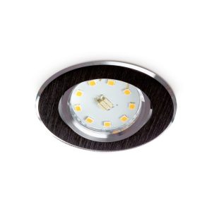 Anneau de downlight OH29 noir Kobi