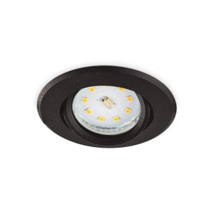 Anneau de downlight OH29 noir mat Kobi