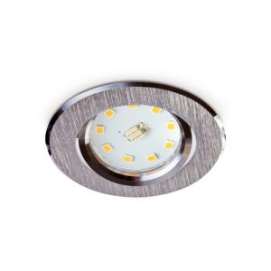 Anneau de spot encastrable OH29 chrome Kobi