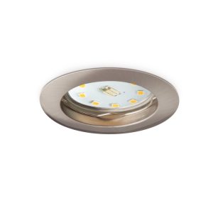 Anneau de spot encastré OH22 chrome mat Kobi
