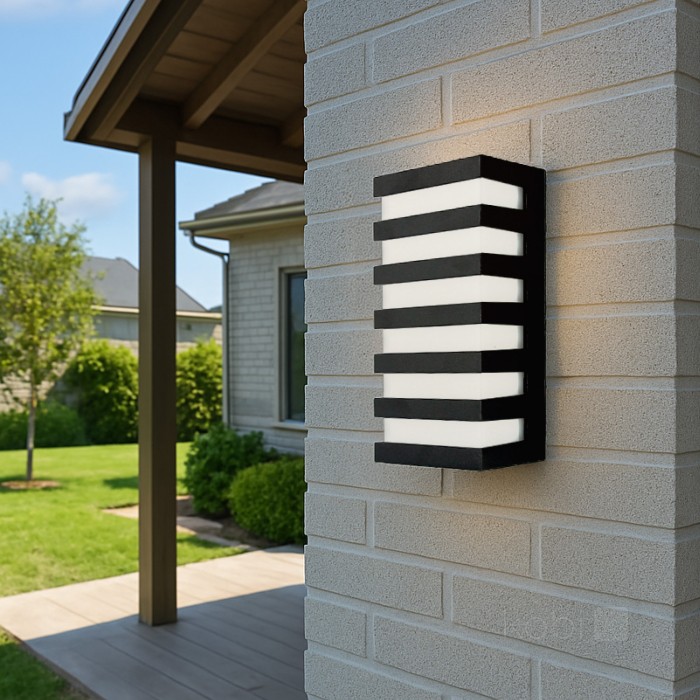 Applique murale de jardin LED ENTERA P 10W 4000K IP54 Kobi