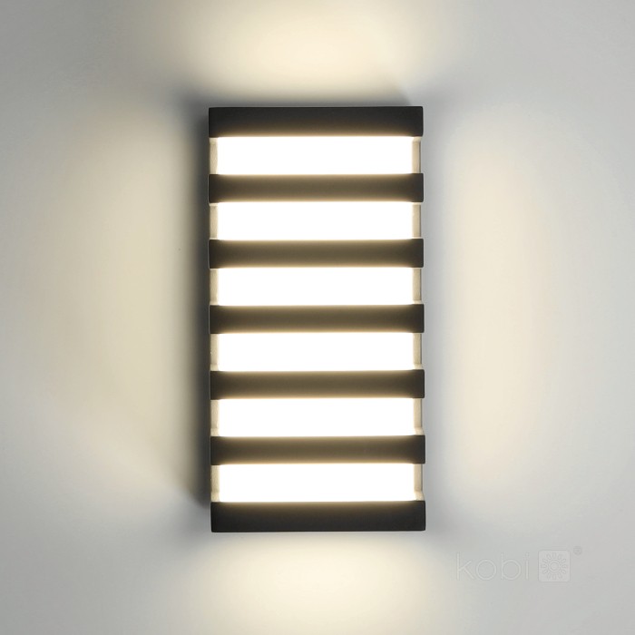 Applique murale de jardin LED ENTERA P 10W 4000K IP54 Kobi