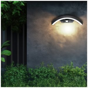 Applique murale de jardin LED OME 10W 4000K LX IP54 noir LED2B