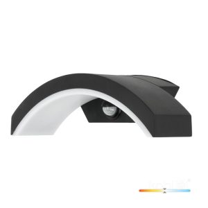 Applique murale de jardin LED OME 10W 4000K LX IP54 noir LED2B