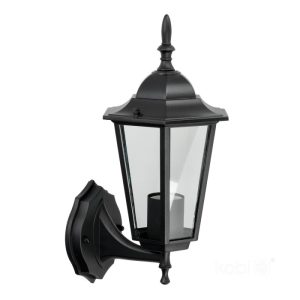 Applique murale de jardin LO4101 1xE27 IP54 noir Kobi