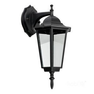 Applique murale de jardin LO4102 1xE27 IP54 noir Kobi
