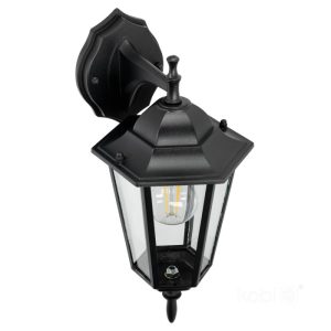 Applique murale de jardin LO4102 1xE27 IP54 noir Kobi